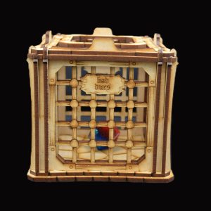 Wooden Dice Jail