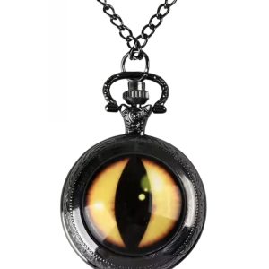 Golden Dragon Eye Talisman with Mini Metal Dice