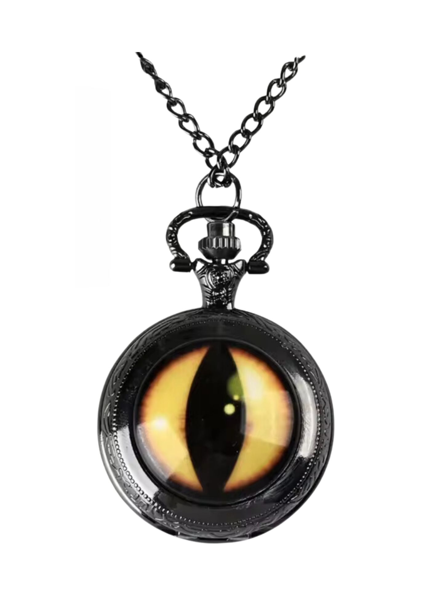 Golden Dragon Eye Talisman with Mini Metal Dice